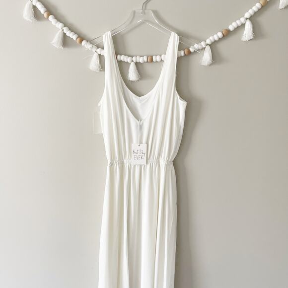 NEW Show Me Your Mumu Kendall Maxi Dress Wedding Cake Chiffon White Size Medium - Picture 6 of 8